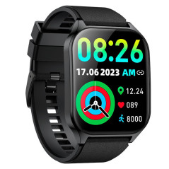 COOL Accesorios 8434847073507 smartwatch e orologio sportivo 5,23 cm (2.06") AMOLED Digitale 410 x 502 Pixel Touch screen Nero