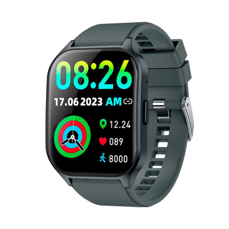 COOL Accesorios 8434847073514 smartwatch e orologio sportivo 5,23 cm (2.06") AMOLED Digitale 410 x 502 Pixel Touch screen Nero