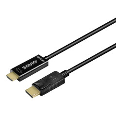 Savio CL-189 cavo e adattatore video 1,5 m