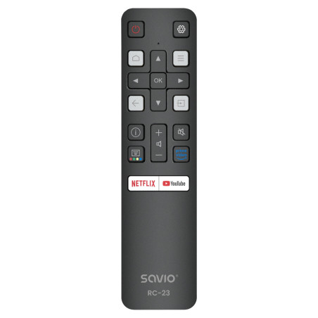 Savio RC-23 telecomando IR Wireless Universale Pulsanti
