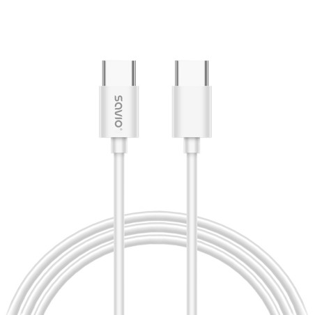 Savio LA-10 Caricabatterie per dispositivi mobili Telefono cellulare, Telefono, Universale Bianco USB Ricarica rapida