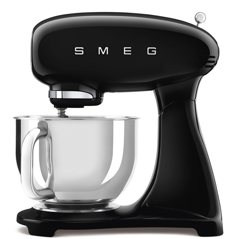 Smeg Impastatrice Full Color 50's Style – Nero LUCIDO – SMF03BLEU