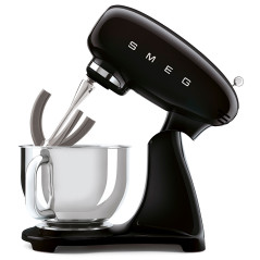 Smeg Impastatrice Full Color 50's Style – Nero LUCIDO – SMF03BLEU