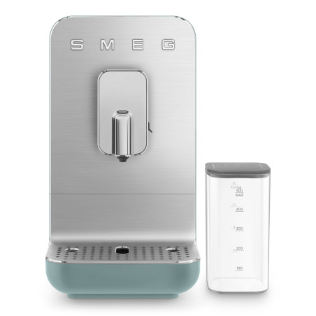 Smeg Macchina da Caffè Automatica con sistema latte Collezione Aesthetic – Verde Smeraldo – BCC13EGMEU