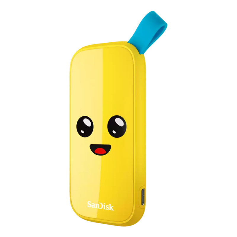 SanDisk SDSSDE30-1T00-G25F unità esterna a stato solido 1 TB USB tipo-C 3.2 Gen 2 (3.1 Gen 2) Giallo SanDisk SDSSDE30-1T00-G25F unità esterna a stato solido 1 TB USB tipo-C 3.2 Gen 2 (3.1 Gen 2) Giallo