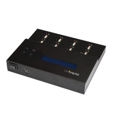 StarTech.com Docking Station per Unità Flash USB - Duplicatore/Eraser Standalone 1:7 per Chiavette USB consente la copia del