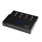 StarTech.com Docking Station per Unità Flash USB - Duplicatore/Eraser Standalone 1:7 per Chiavette USB consente la copia del