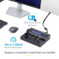 StarTech.com Docking Station per Unità Flash USB - Duplicatore/Eraser Standalone 1:7 per Chiavette USB consente la copia del