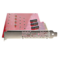 StarTech.com QUAD-M2-PCIE-CARD-B scheda di interfaccia e adattatore Interno M.2