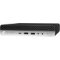 HP EliteDesk 800 G3 Refurbished Intel® Core™ i5 8 GB DDR4-SDRAM 256 GB SSD Windows 10 Pro Desktop Mini PC Nero, Argento