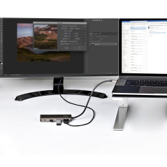 StarTech.com Adattatore multiporta USB C da viaggio - Convertitore video USB type-C HDMI 4K 30Hz - Mini docking station USB