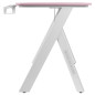 Mars Gaming MGD100RGBP scrivania per computer Rosa