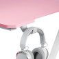 Mars Gaming MGD100RGBP scrivania per computer Rosa