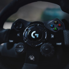 Logitech G G923 Nero USB 2.0 Sterzo + Pedali Analogico Digitale PC, Xbox One, Xbox Series S, Xbox Series X