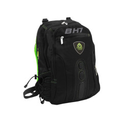 KeepOut BK7G zaino Nero, Verde Nylon
