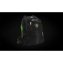 KeepOut BK7G zaino Nero, Verde Nylon