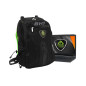KeepOut BK7G zaino Nero, Verde Nylon KeepOut BK7G zaino Nero, Verde Nylon