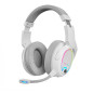 Mars Gaming MHW-100 Auricolare Con cavo e senza cavo A Padiglione USB tipo-C Bianco