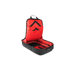 Mars Gaming MB2 zaino Nero, Rosso Alluminio, Nylon