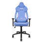 Thermaltake GGC-VCO-LWLWDS-01 sedia per videogioco Poltrona per gaming Seduta imbottita Blu, Bianco