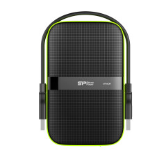 Silicon Power Armor A60 disco rigido esterno 1 TB 2.5" USB tipo A 3.2 Gen 1 (3.1 Gen 1) Nero