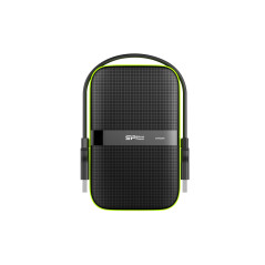 Silicon Power Armor A60 disco rigido esterno 5 TB 2.5" Micro-USB B 3.2 Gen 1 (3.1 Gen 1) Nero, Verde