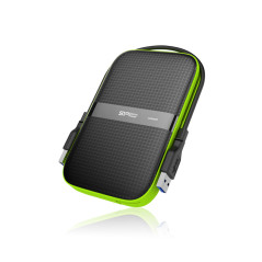 Silicon Power Armor A60 disco rigido esterno 5 TB 2.5" Micro-USB B 3.2 Gen 1 (3.1 Gen 1) Nero, Verde