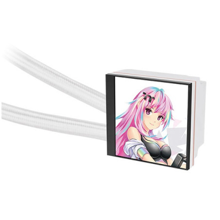 Thermaltake MAGFloe 360 Ultra ARGB Processore Raffreddatore di liquidi tutto in uno 12 cm Bianco 1 pz