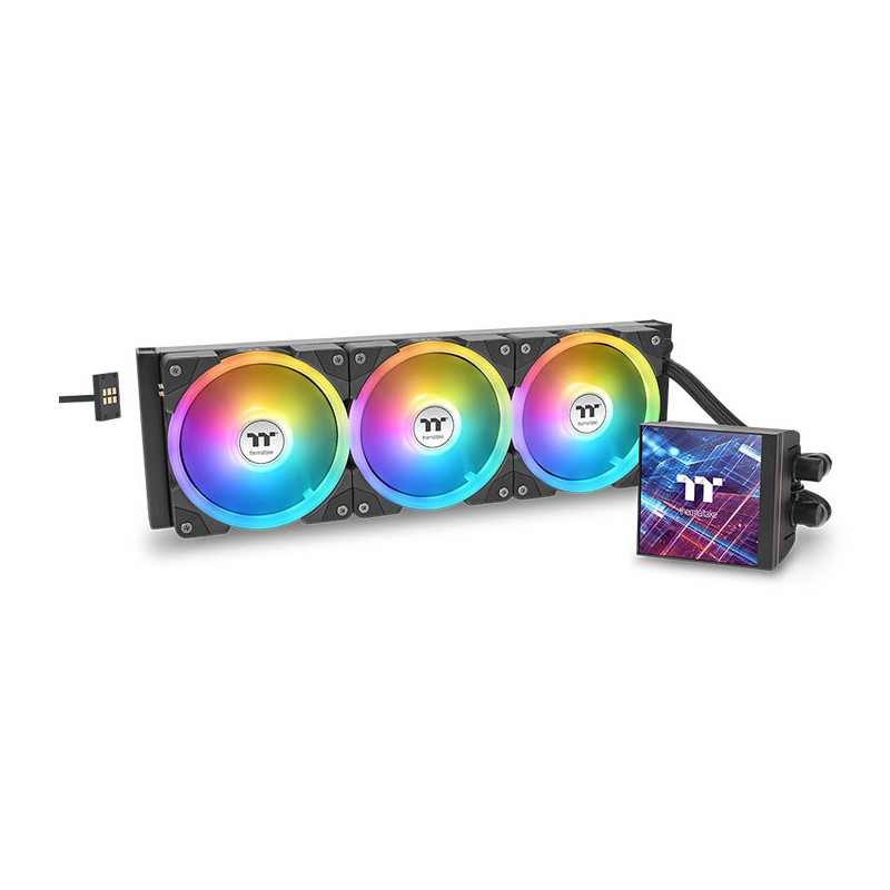 Thermaltake MAGFloe 420 Ultra ARGB Processore Raffreddatore di liquidi tutto in uno 14 cm Nero 1 pz