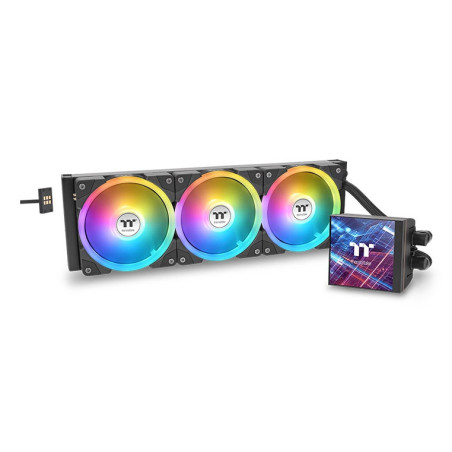 Thermaltake MAGFloe 420 Ultra ARGB Processore Raffreddatore di liquidi tutto in uno 14 cm Nero 1 pz