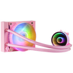 Mars Gaming MLONE120P sistema di raffreddamento per computer Processore Raffreddatore di liquidi tutto in uno 12 cm Rosa 1 pz