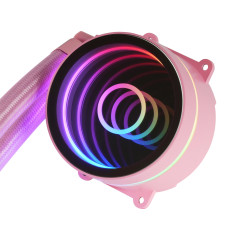 Mars Gaming MLONE120P sistema di raffreddamento per computer Processore Raffreddatore di liquidi tutto in uno 12 cm Rosa 1 pz