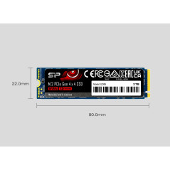 Silicon Power UD85 1 TB M.2 PCI Express 4.0 NVMe 3D NAND