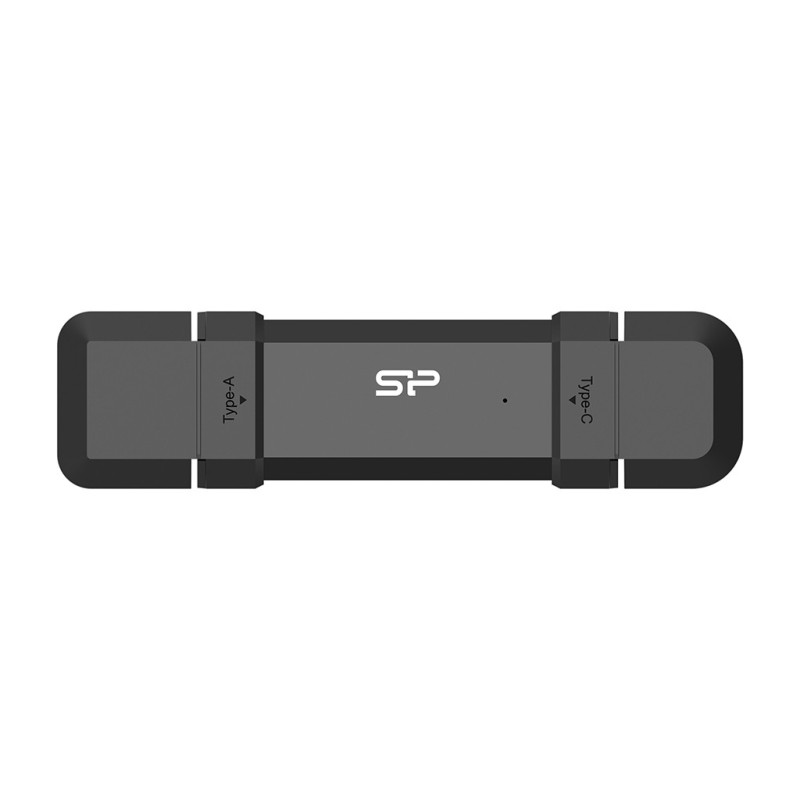 Silicon Power DS72 unità flash USB 500 GB USB Type-A / USB Type-C 3.2 Gen 2 (3.1 Gen 2) Nero