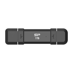 Silicon Power DS72 unità flash USB 1 TB USB Type-A   USB Type-C 3.2 Gen 2 (3.1 Gen 2) Nero