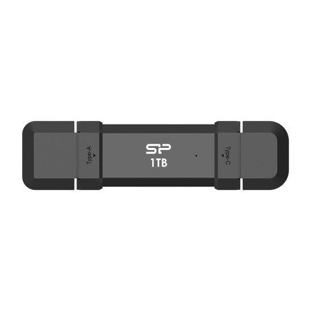 Silicon Power DS72 unità flash USB 1 TB USB Type-A   USB Type-C 3.2 Gen 2 (3.1 Gen 2) Nero
