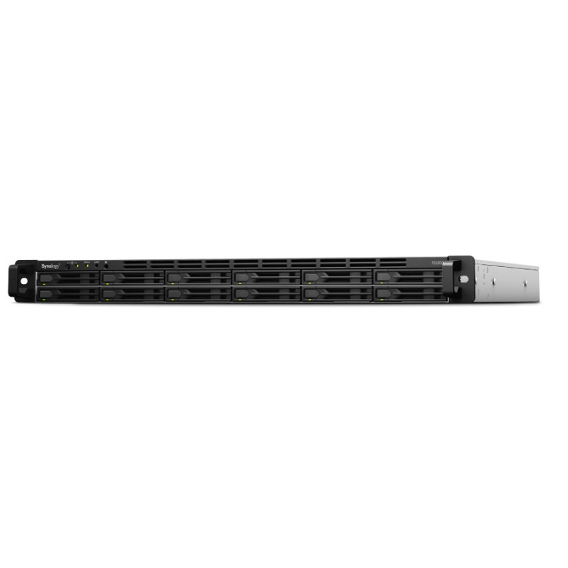 Synology FlashStation FS2500 server NAS e di archiviazione Rack (1U) Ryzen Embedded V1780B 8 GB DDR4 0 TB Nero, Grigio