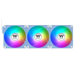 Thermaltake CL-F198-PL12BU-A sistema di raffreddamento per computer Case per computer Ventilatore 12 cm Blu 3 pz