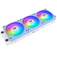 Thermaltake CL-F198-PL12BU-A sistema di raffreddamento per computer Case per computer Ventilatore 12 cm Blu 3 pz