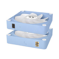 Thermaltake CL-F198-PL12BU-A sistema di raffreddamento per computer Case per computer Ventilatore 12 cm Blu 3 pz