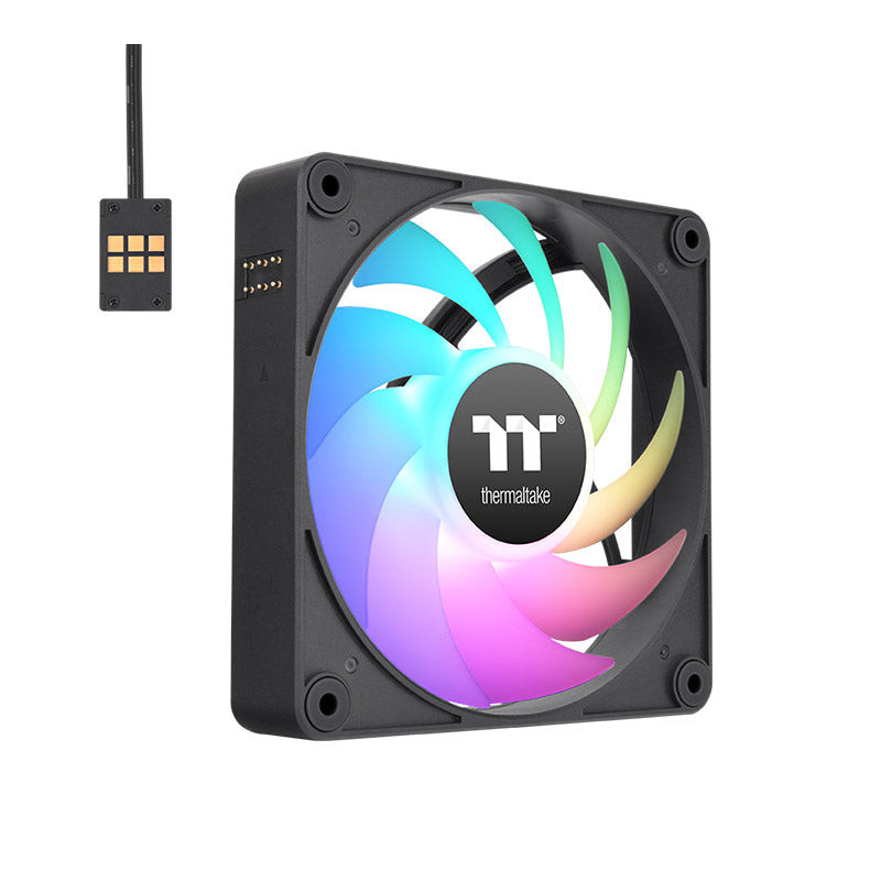 Thermaltake CL-F182-PL14SW-A sistema di raffreddamento per computer Case per computer Ventilatore 14 cm Nero 3 pz Thermaltake CL-F182-PL14SW-A sistema di raffreddamento per computer Case per computer Ventilatore 14 cm Nero 3 pz