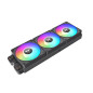 Thermaltake CL-F182-PL14SW-A sistema di raffreddamento per computer Case per computer Ventilatore 14 cm Nero 3 pz Thermaltake CL-F182-PL14SW-A sistema di raffreddamento per computer Case per computer Ventilatore 14 cm Nero 3 pz