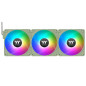 Thermaltake CL-F198-PL12MG-A sistema di raffreddamento per computer Case per computer Ventilatore 12 cm Verde 3 pz