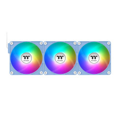 Thermaltake CL-F196-PL12BU-A sistema di raffreddamento per computer Case per computer Ventilatore 12 cm Blu 3 pz