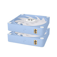 Thermaltake CL-F196-PL12BU-A sistema di raffreddamento per computer Case per computer Ventilatore 12 cm Blu 3 pz