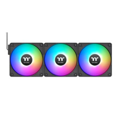 Thermaltake CT120 EX ARGB Case per computer Ventilatore 12 cm Nero, Bianco 3 pz