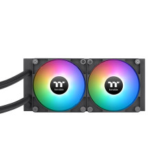 Thermaltake TT TH240 ARGB Processore Raffreddatore di liquidi tutto in uno 12 cm Nero 1 pz