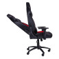 Thermaltake GGC-VCO-BRLWDS-01 sedia per videogioco Poltrona per gaming Seduta imbottita Nero, Rosso