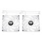 Thermaltake CT140 Reverse ARGB Case per computer Ventilatore 14 cm Bianco 2 pz