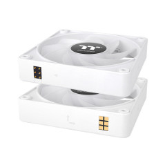 Thermaltake CL-F194-PL12SW-A sistema di raffreddamento per computer Case per computer Ventilatore 12 cm Bianco 3 pz